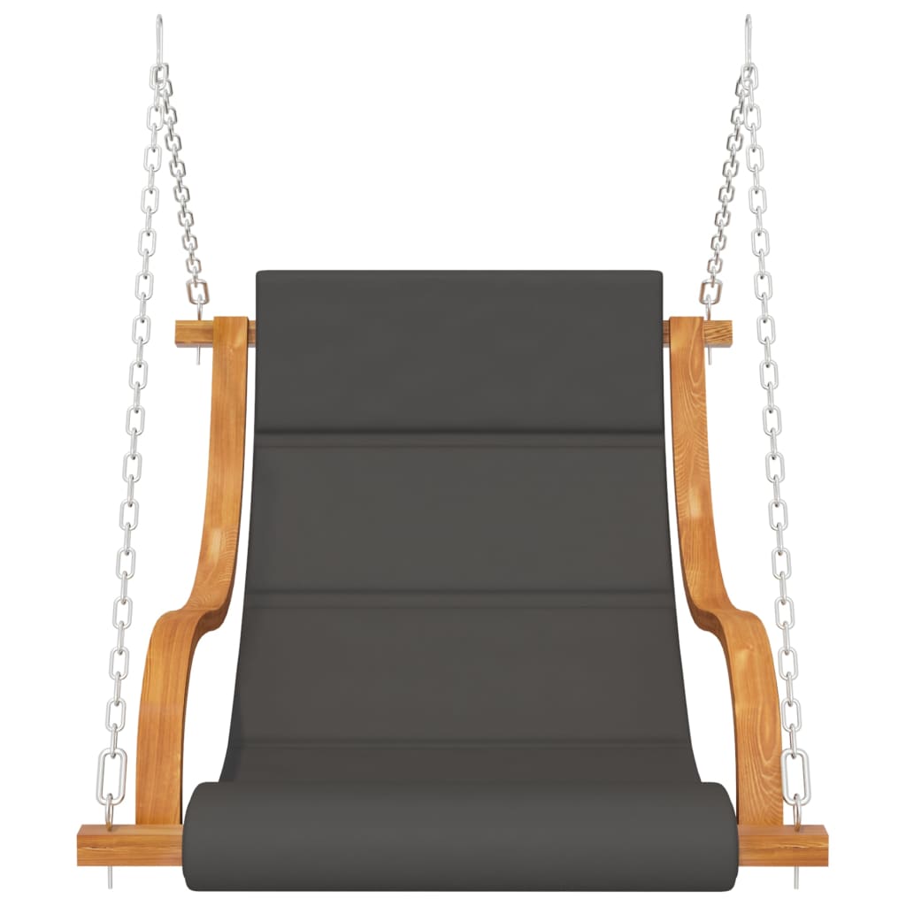 Hängeliege ohne Schaukelgestell mit Kissen Massiv Bugholz