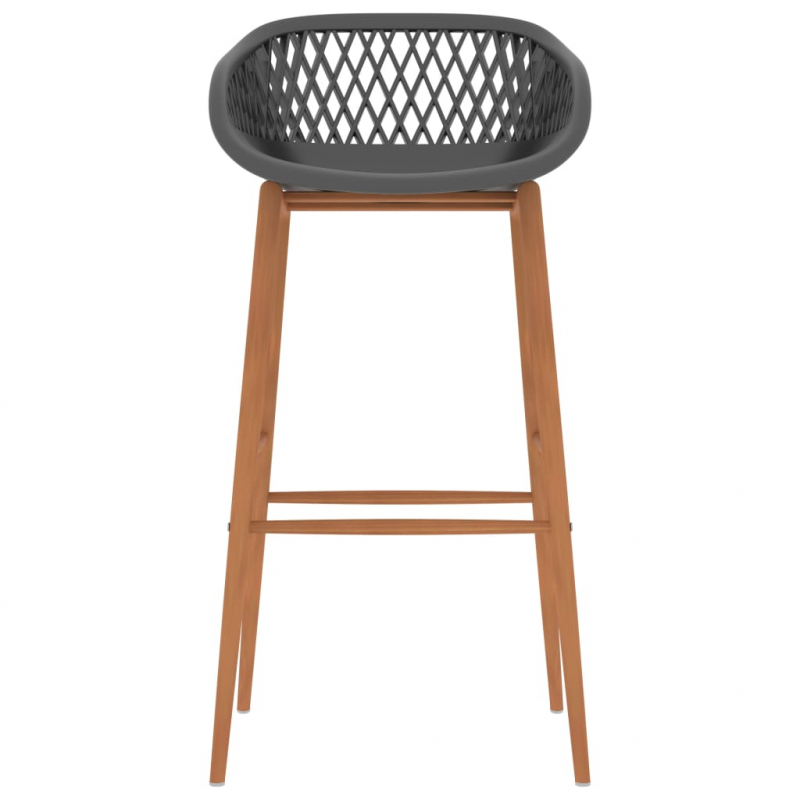 7-tlg. Bar-Set Schwarz und Grau