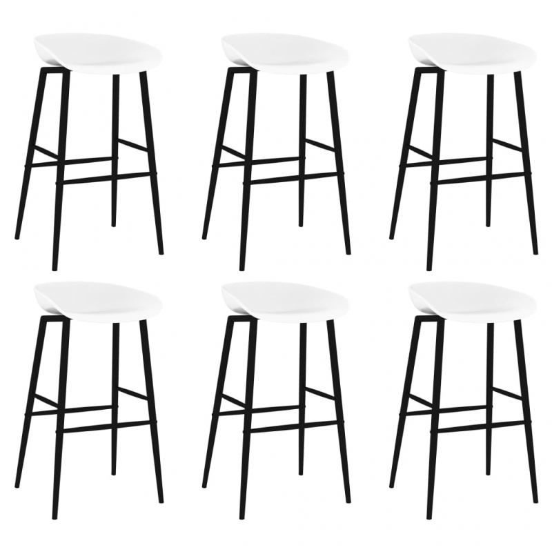 7-tlg. Bar-Set Weiß