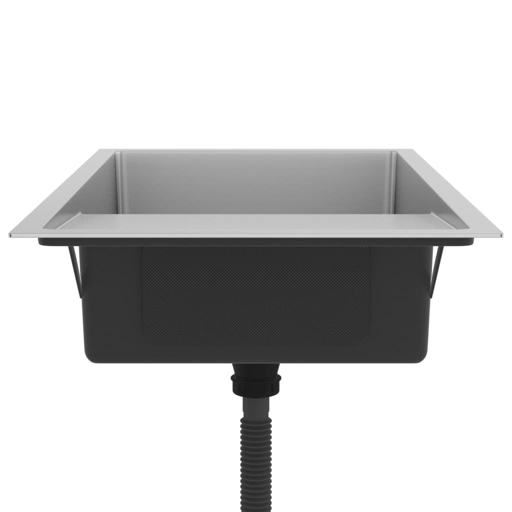 Handgemachte Einbauspüle Edelstahl