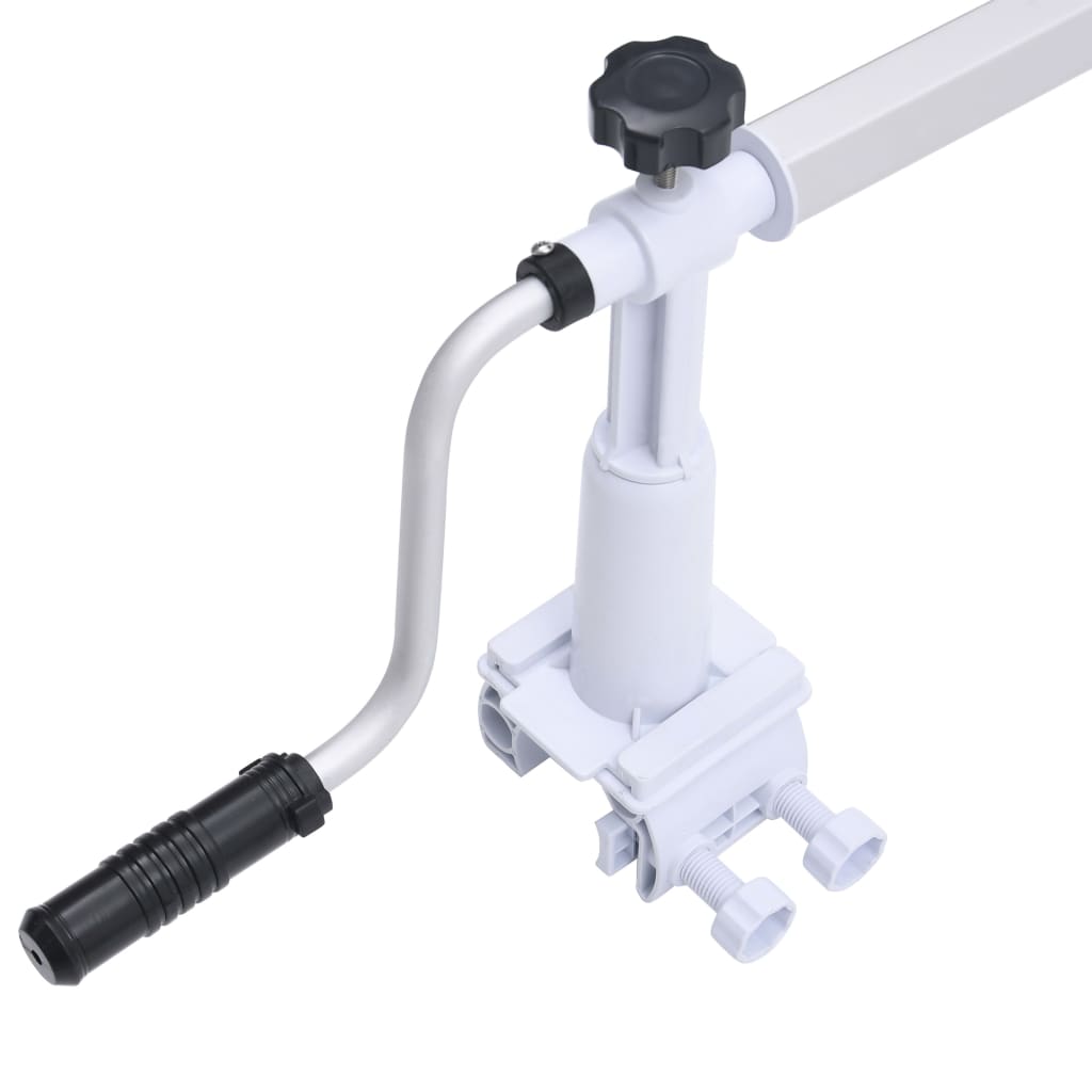 Aufrollvorrichtung für Poolplane Kunstoffbasis