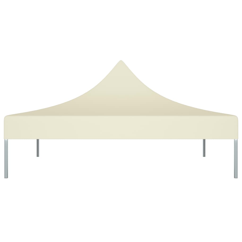Partyzelt-Dach 2x2 m Creme 270 g/m²