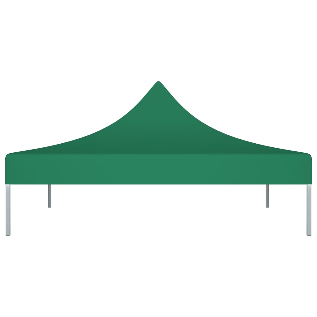 Partyzelt-Dach 2x2 m Grün 270 g/m²