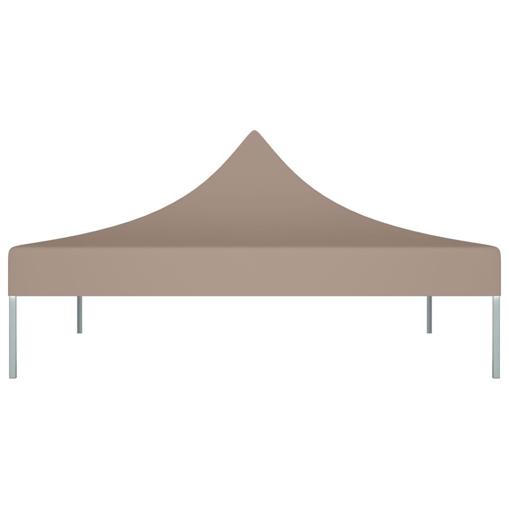 Partyzelt-Dach 2x2 m Taupe 270 g/m²