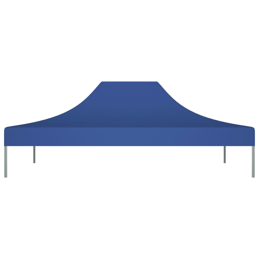 Partyzelt-Dach 4x3 m Blau 270 g/m²