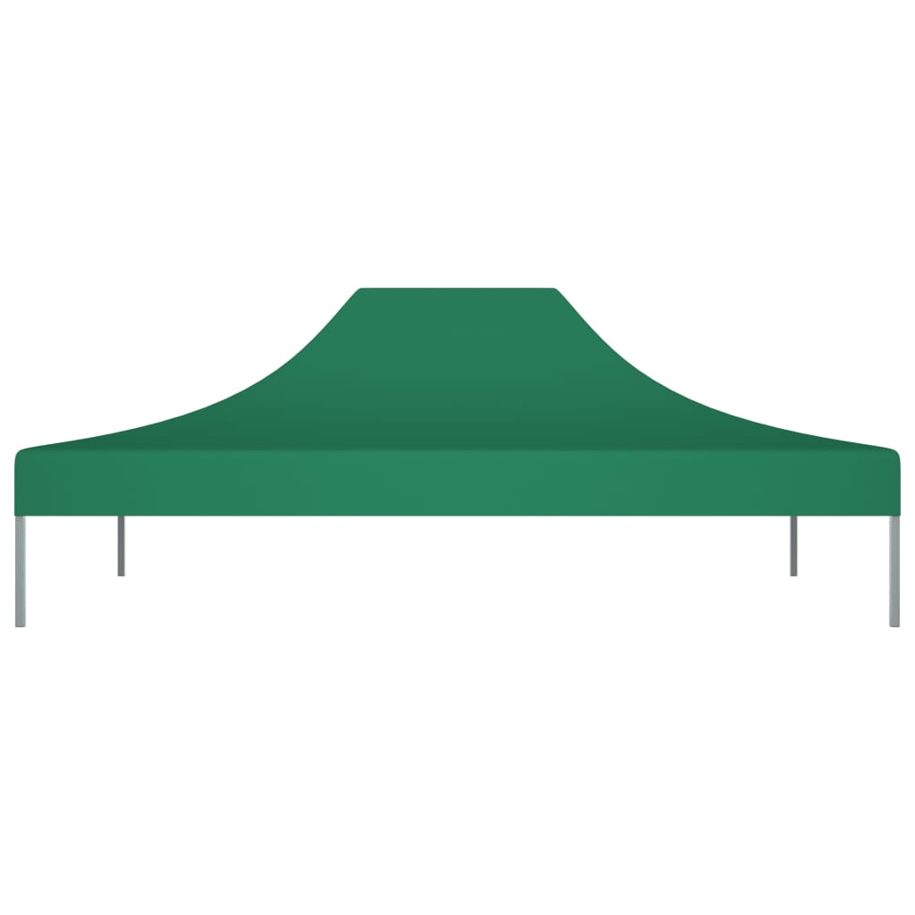 Partyzelt-Dach 4x3 m Grün 270 g/m²