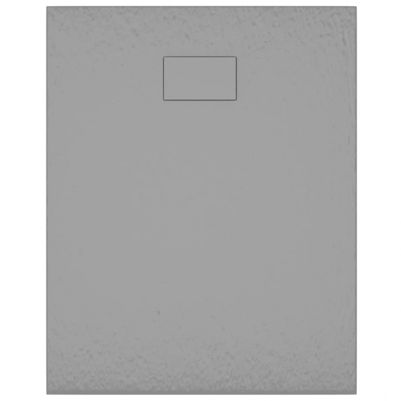 Duschwanne SMC Grau 100x80 cm