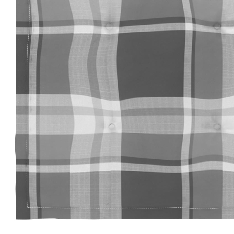 Gartenstühle mit Kissen 2 Stk. Massivholz Akazie und Stahl