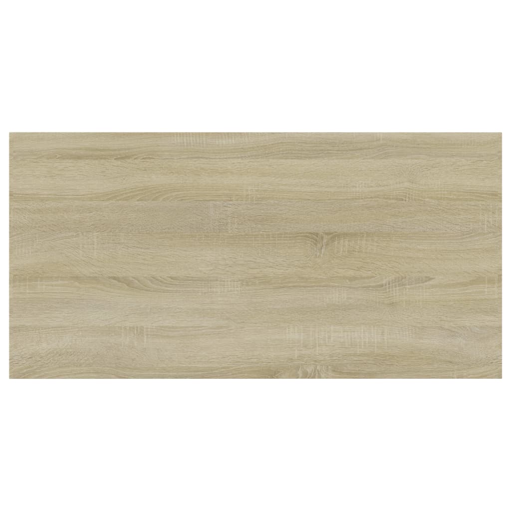 Bücherregal-Bretter 4 Stk. Sonoma-Eiche 60x30x1,5 cm