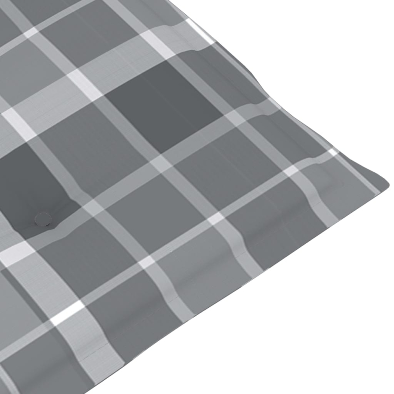 Schaukelstuhl mit Kissen Bambus