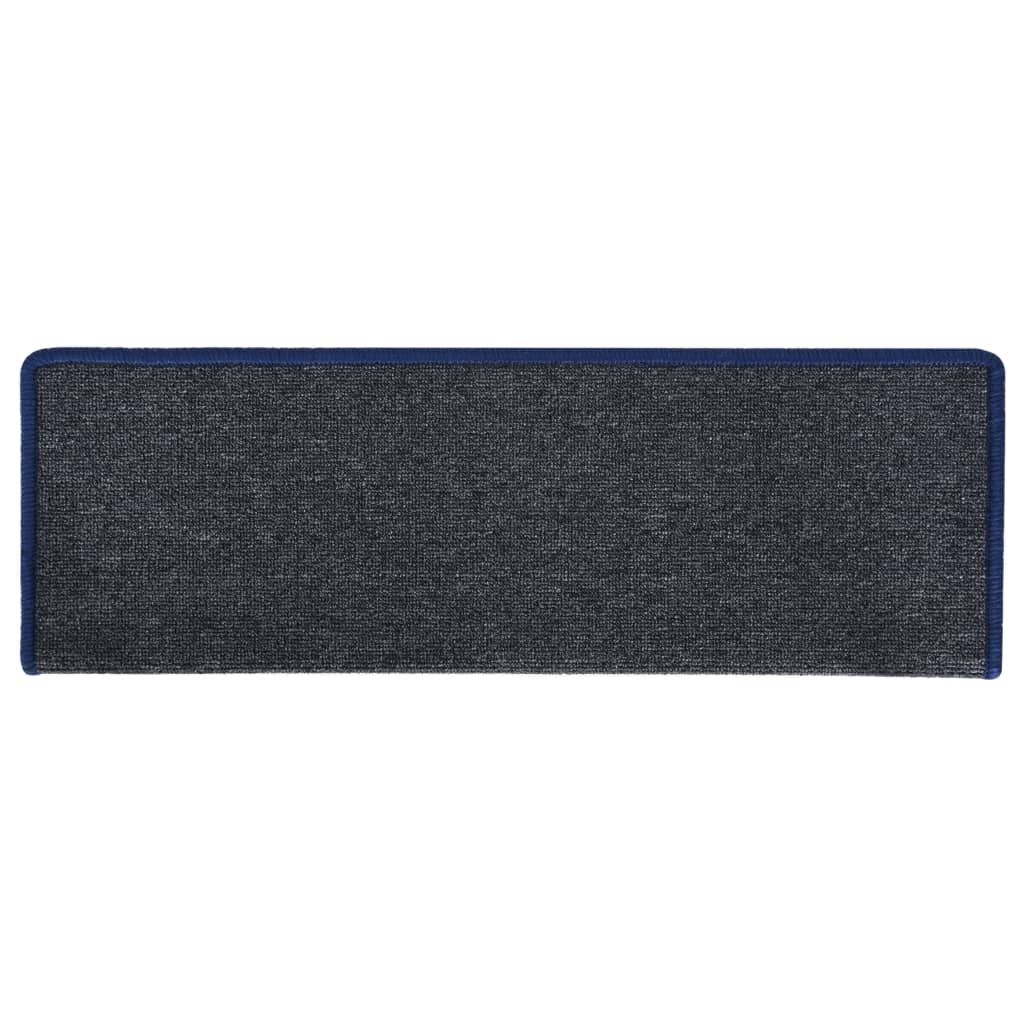 Stufenmatten 15 Stk. 65x21x4 cm Grau und Blau