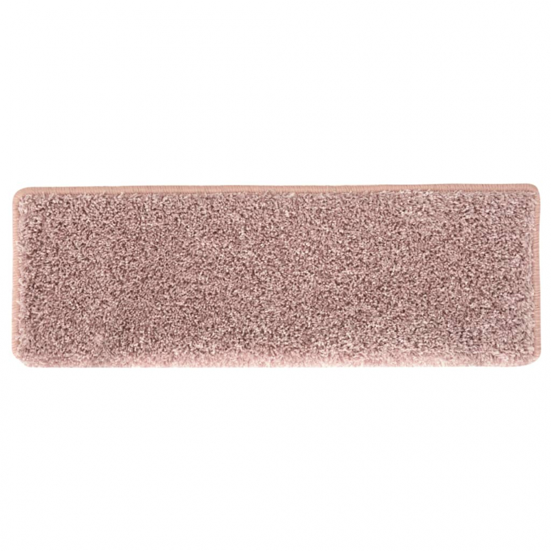 Stufenmatten 15 Stk. 65x21x4 cm Weiß und Rosa