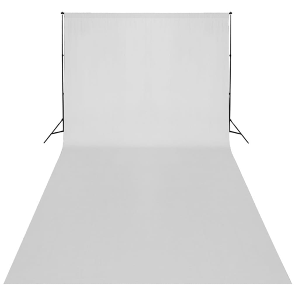 Fotostudio-Set mit Leuchten, Schirmen, Hintergrund, Reflektor