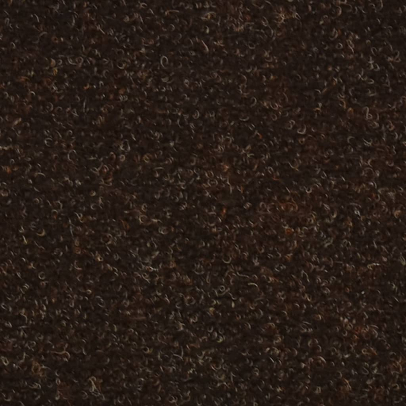 Selbstklebende Treppenmatten 10 Stk. Braun 65x21x4cm Nadelvlies