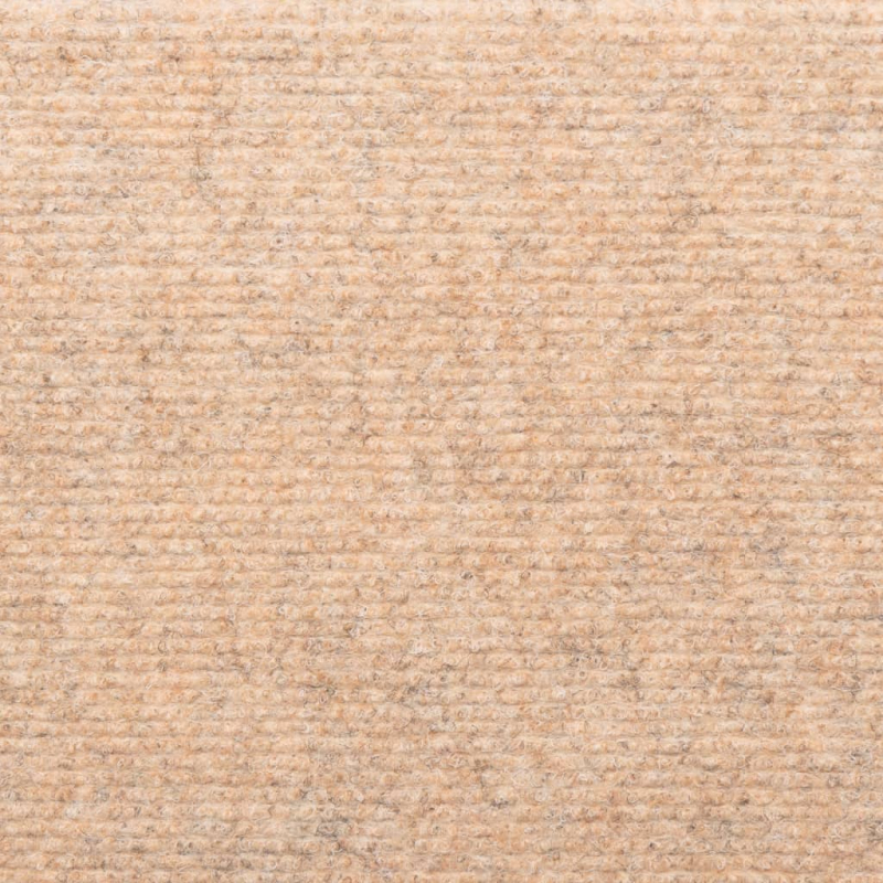 Treppenmatten 10 Stk. Creme 65x21x4 cm Nadelvlies