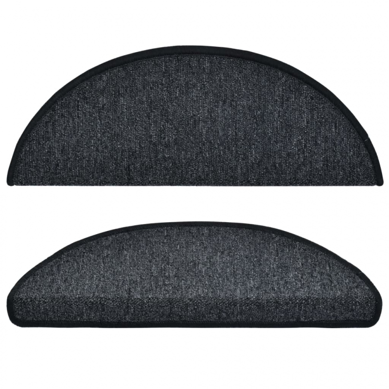 Stufenmatten 10 Stk. 65x24x4 cm Dunkelgrau