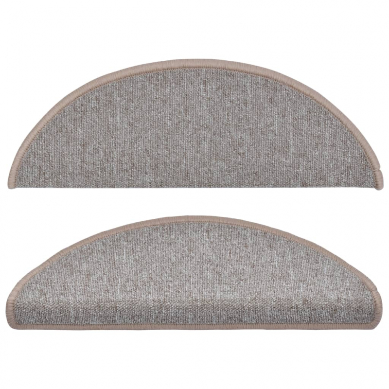 Stufenmatten 10 Stk. 65x24x4 cm Hellbraun