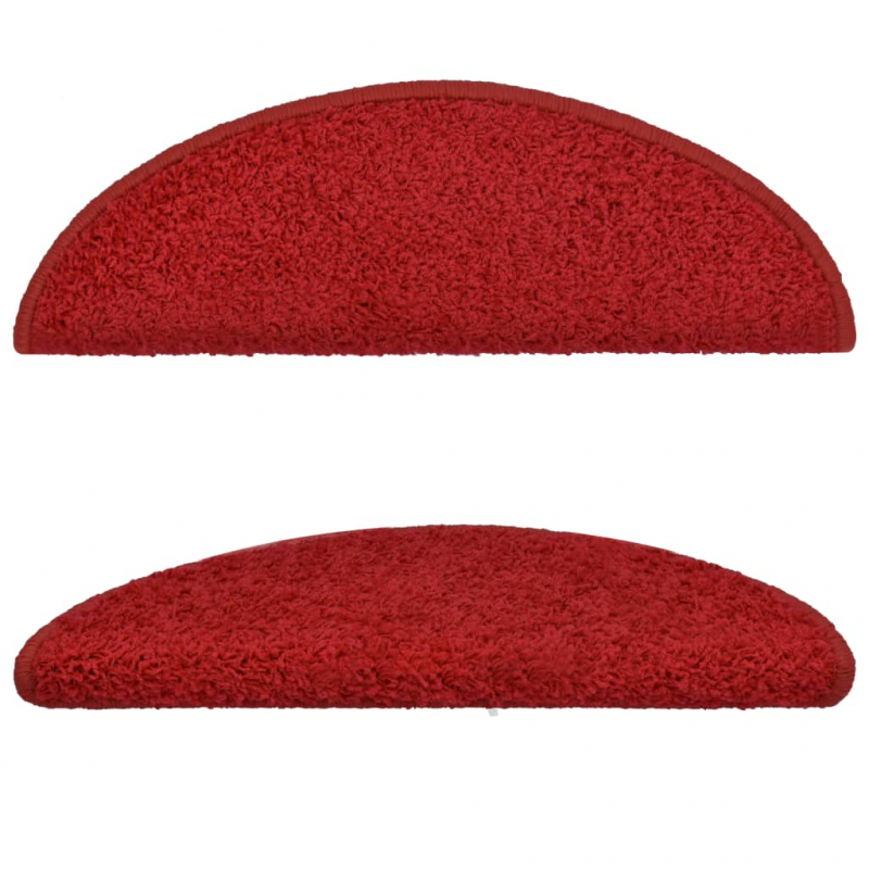 Stufenmatten 10 Stk. 56x17x3 cm Rot