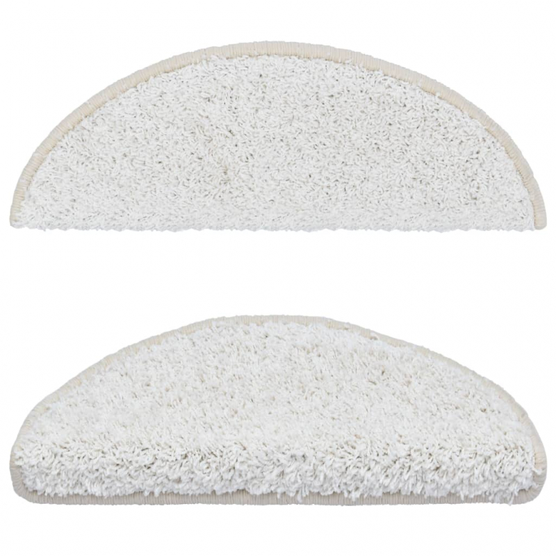 Stufenmatten 10 Stk. 65x21x4 cm Weiß