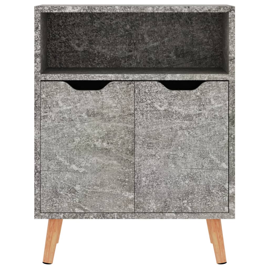 Sideboard Betongrau 60x30x72 cm Holzwerkstoff