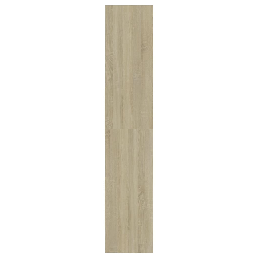 Bücherregal Sonoma-Eiche 60x35x180 cm Holzwerkstoff