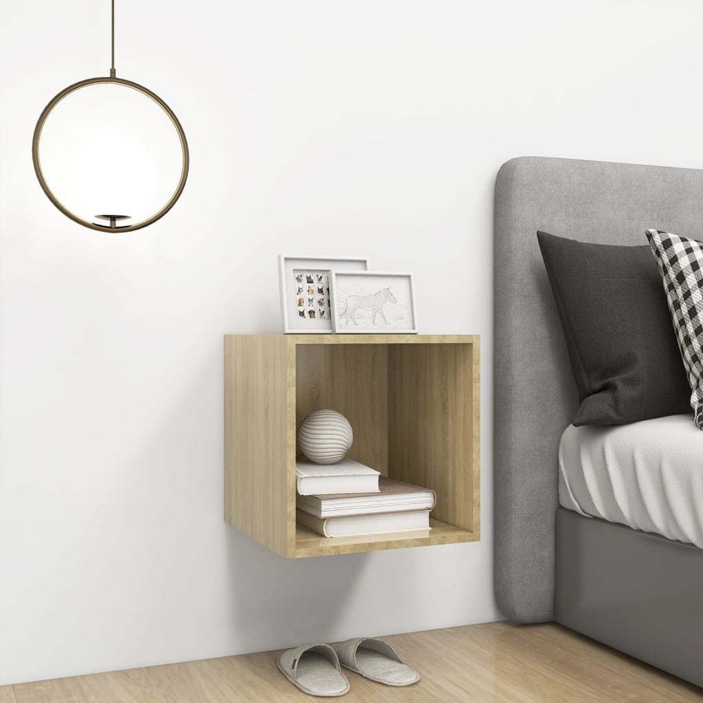 Wandschrank Sonoma-Eiche 37x37x37 cm Holzwerkstoff