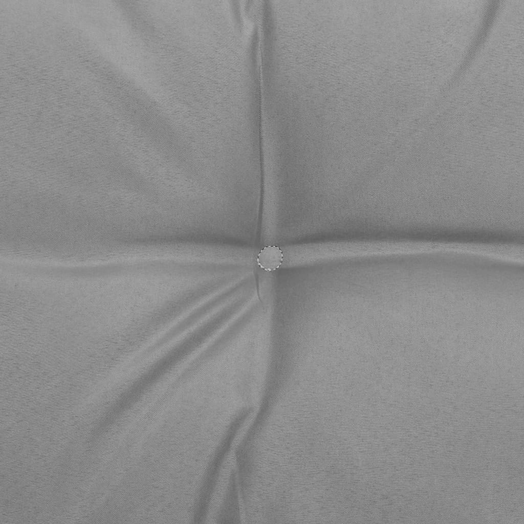 Garten-Ecksofa mit Grauen Kissen Massivholz Kiefer