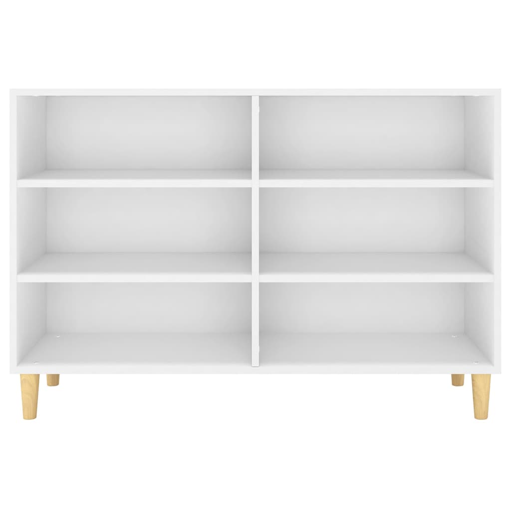 Sideboard Weiß 103,5x35x70 cm Holzwerkstoff