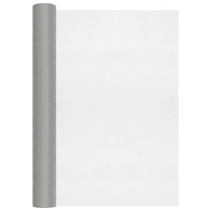 Fliegengitter Edelstahl 60x500 cm Silbern