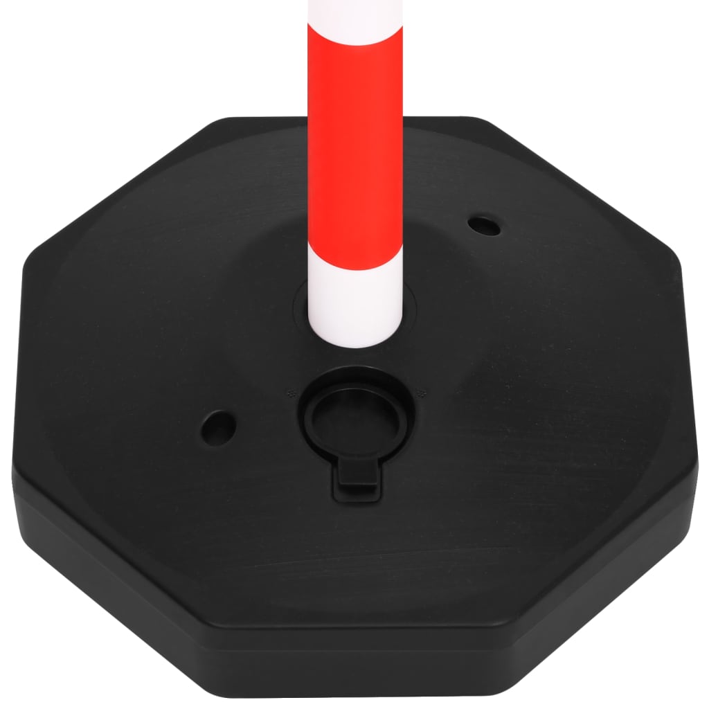 Kettenpfosten-Set mit 10 m Kunststoffkette