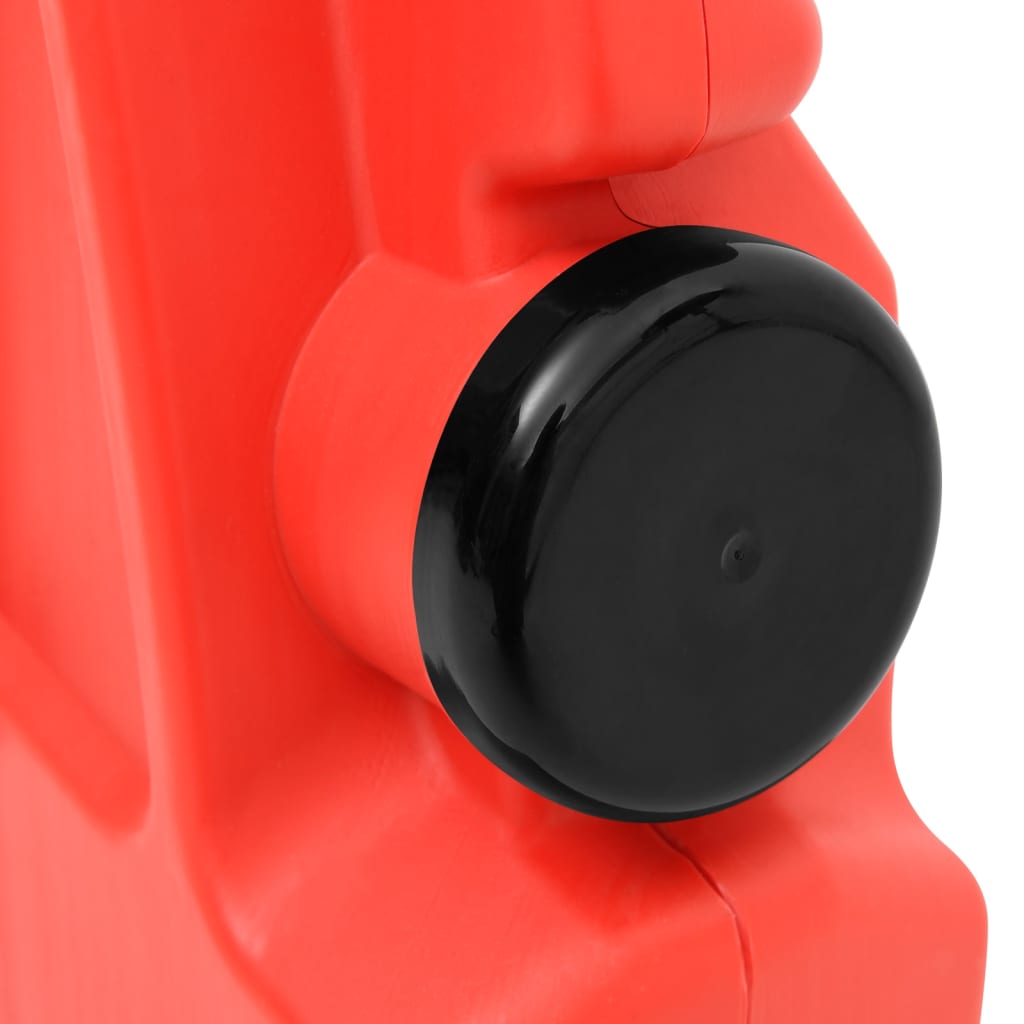 Absperrgitter Faltbar Rot 210x50x105 cm