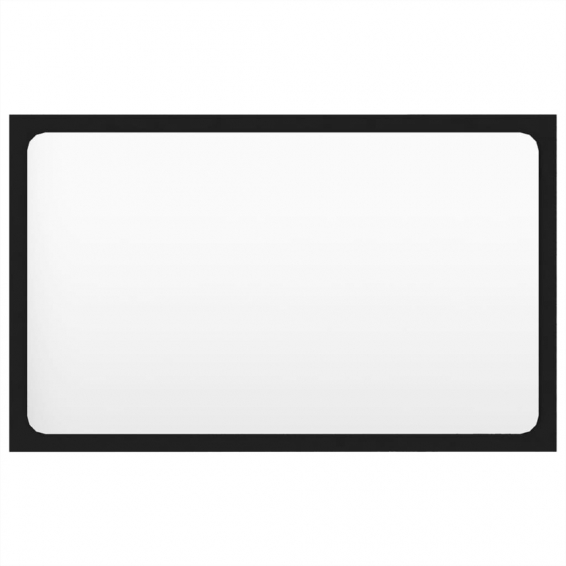 Badmöbel-Set Schwarz Holzwerkstoff