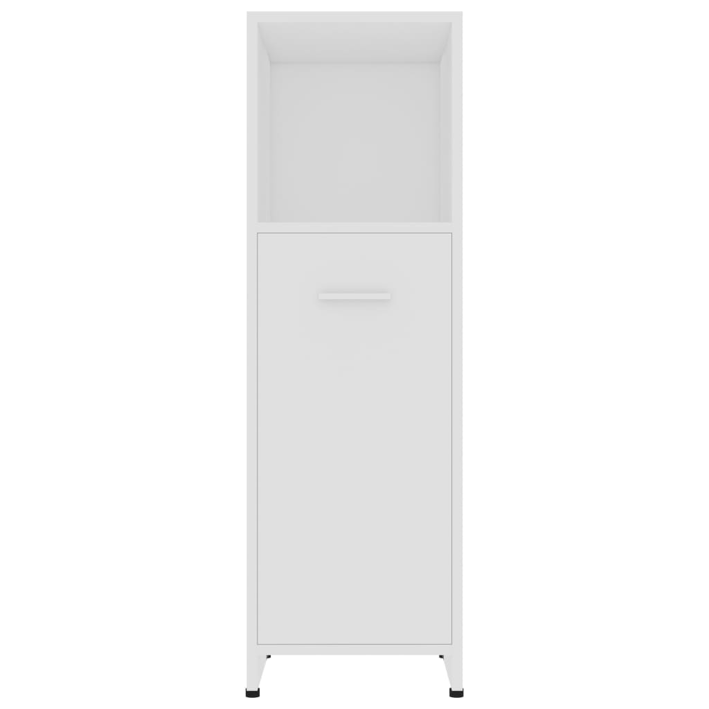 4-tlg. Badmöbel-Set Weiß