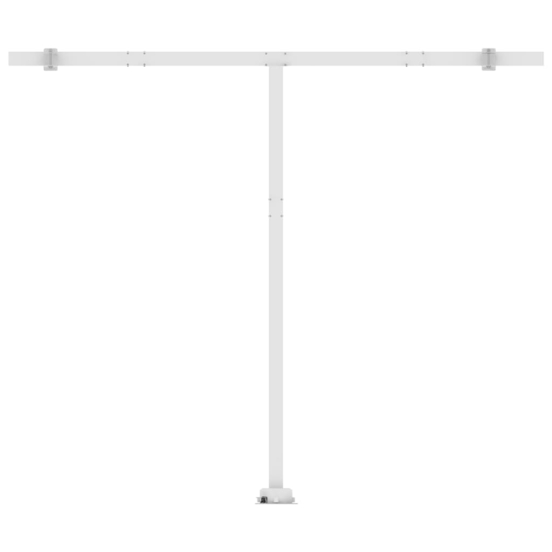 Standmarkise Einziehbar Handbetrieben 350x250 cm Orange/Braun