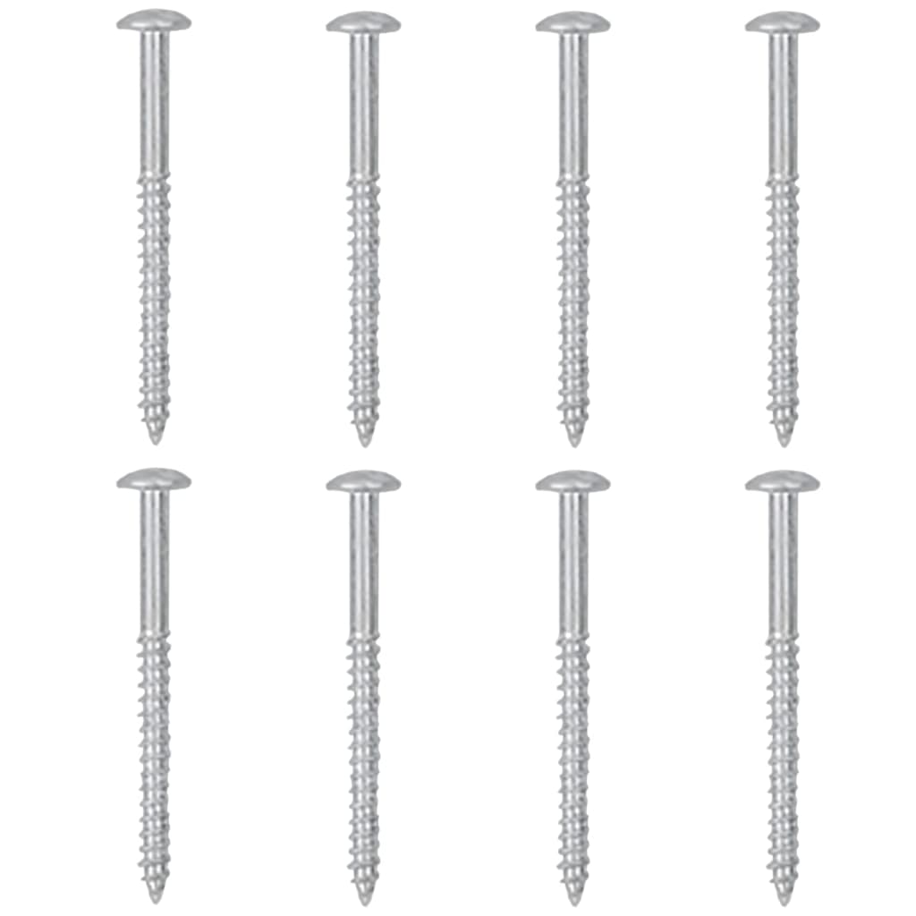 Wandregale 4 Stk. Hochglanz-Weiß 100x9x3 cm