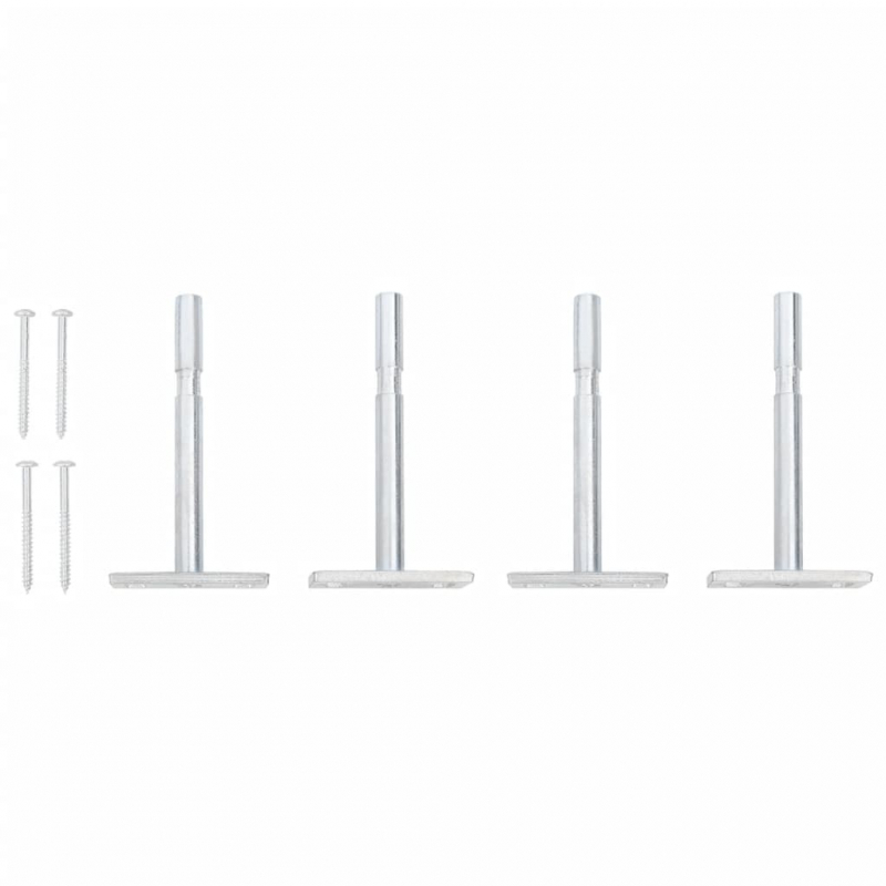 Wandregale mit Schubladen 2 Stk. Betongrau 40x23,5x10 cm MDF