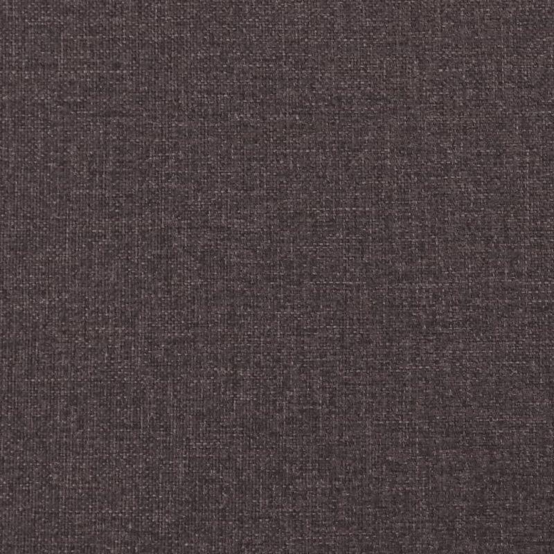 Aufstehsessel Dunkelbraun Stoff