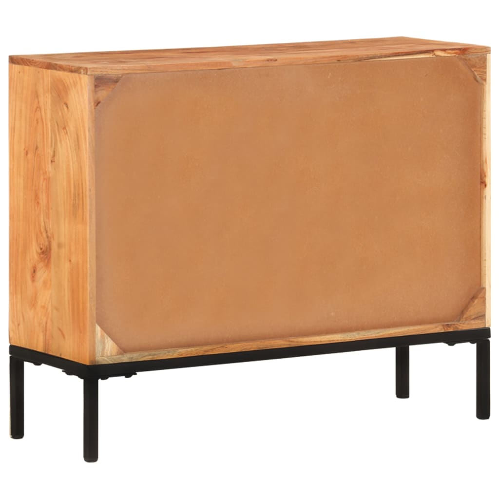 Sideboard 88x30x73 cm Akazie Massivholz
