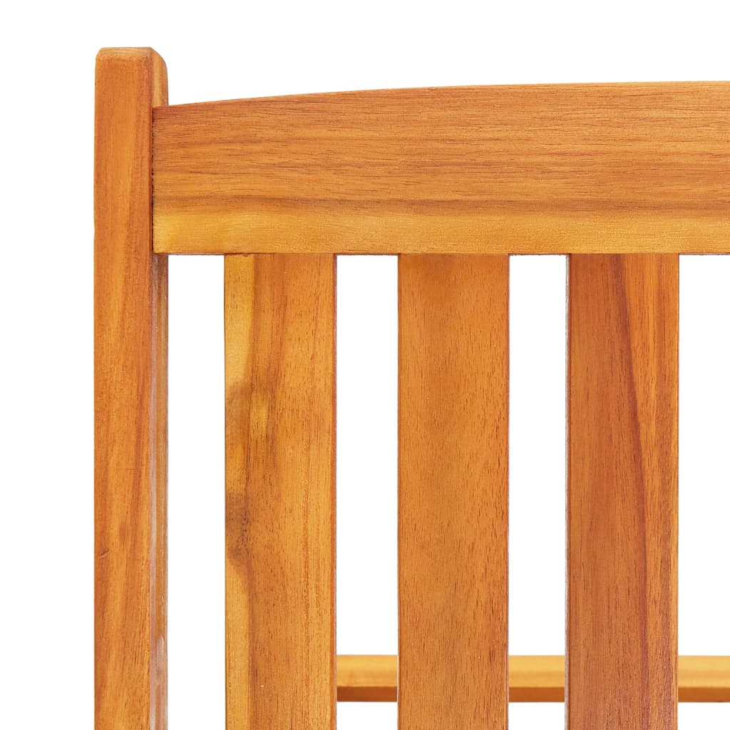 Sonnenliegen 2 Stk. mit Tisch und Auflagen Massivholz Akazie