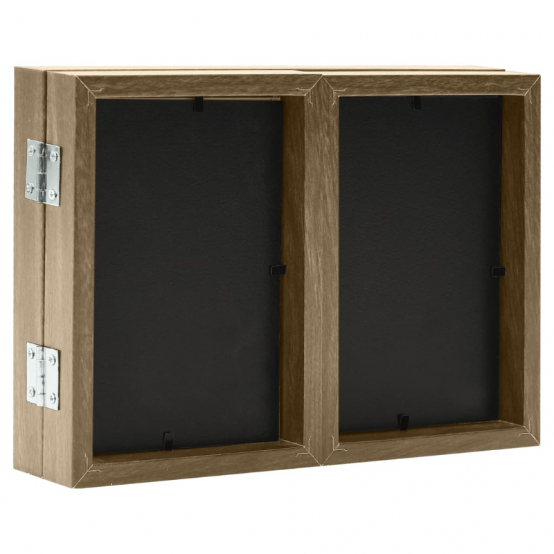 Dreifach-Bilderrahmen Collage Hellbraun 22x15 cm+2x(10x15 cm)