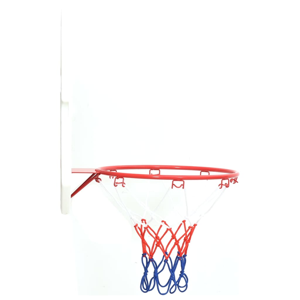 5-tlg. Basketball-Set zur Wandmontage 66x44,5 cm
