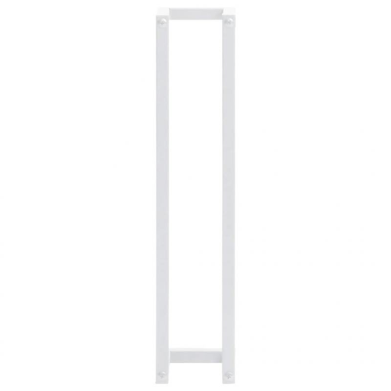 Handtuchständer Weiß 12,5x12,5x60 cm Stahl