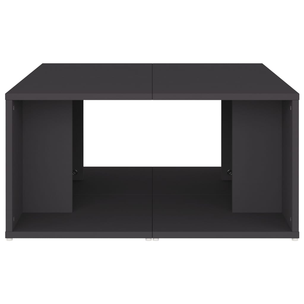 Couchtische 4 Stk. Grau 33x33x33 cm Holzwerkstoff