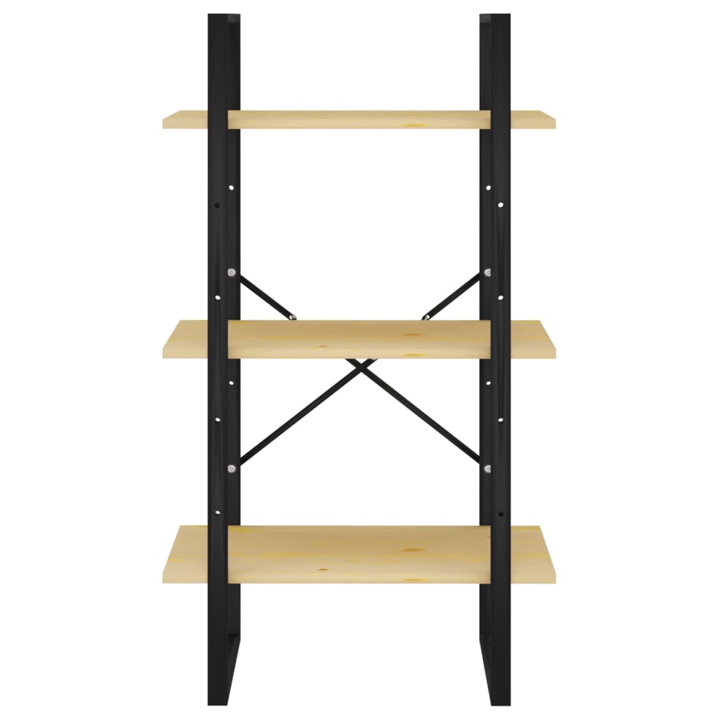 Standregal 60x30x105 cm Massivholz Kiefer