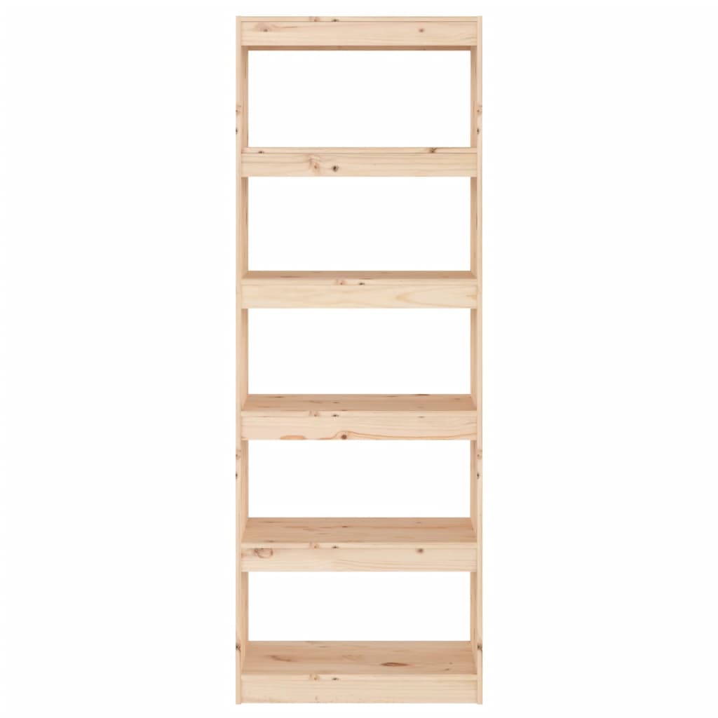 Bücherregal/Raumteiler 60x30x167,5 cm Massivholz Kiefer