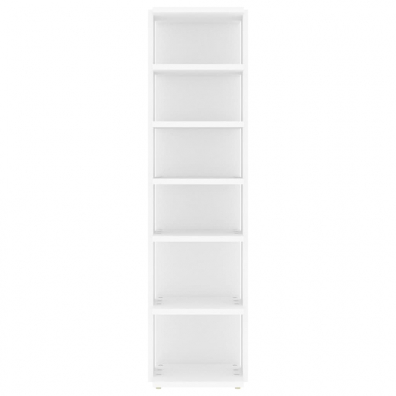 Schuhschrank Weiß 27,5x27x102 cm Holzwerkstoff