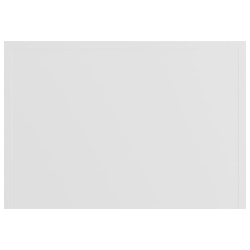 Couchtisch Weiß 50x50x35 cm Holzwerkstoff