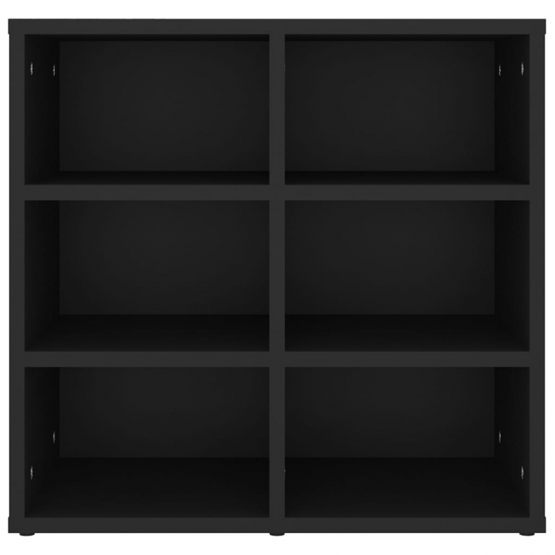 Schuhregal Schwarz 52,5x30x50 cm