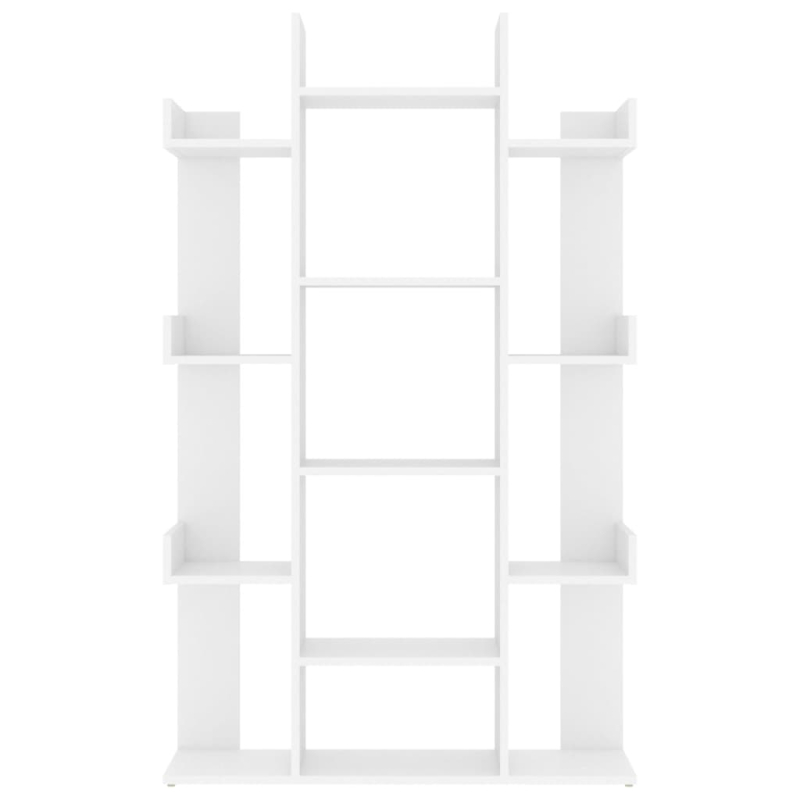 Bücherregal Weiß 86x25,5x140 cm Holzwerkstoff