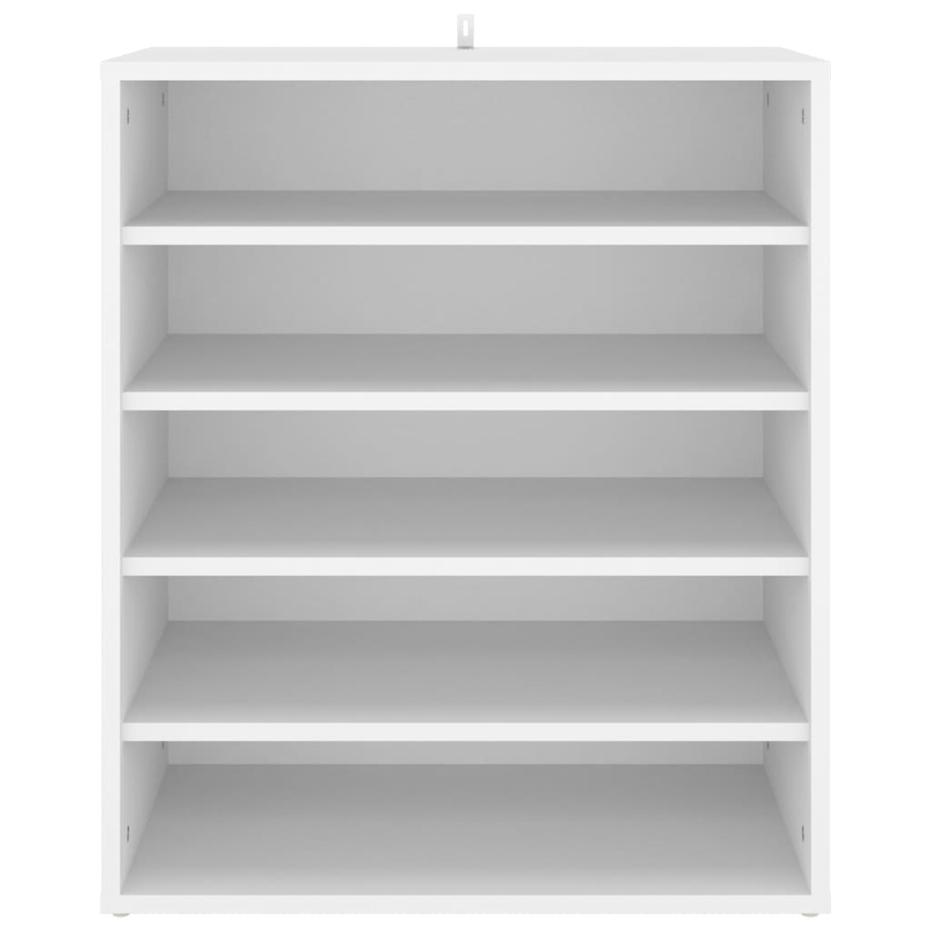 Schuhschrank Weiß 60x35x70 cm Holzwerkstoff